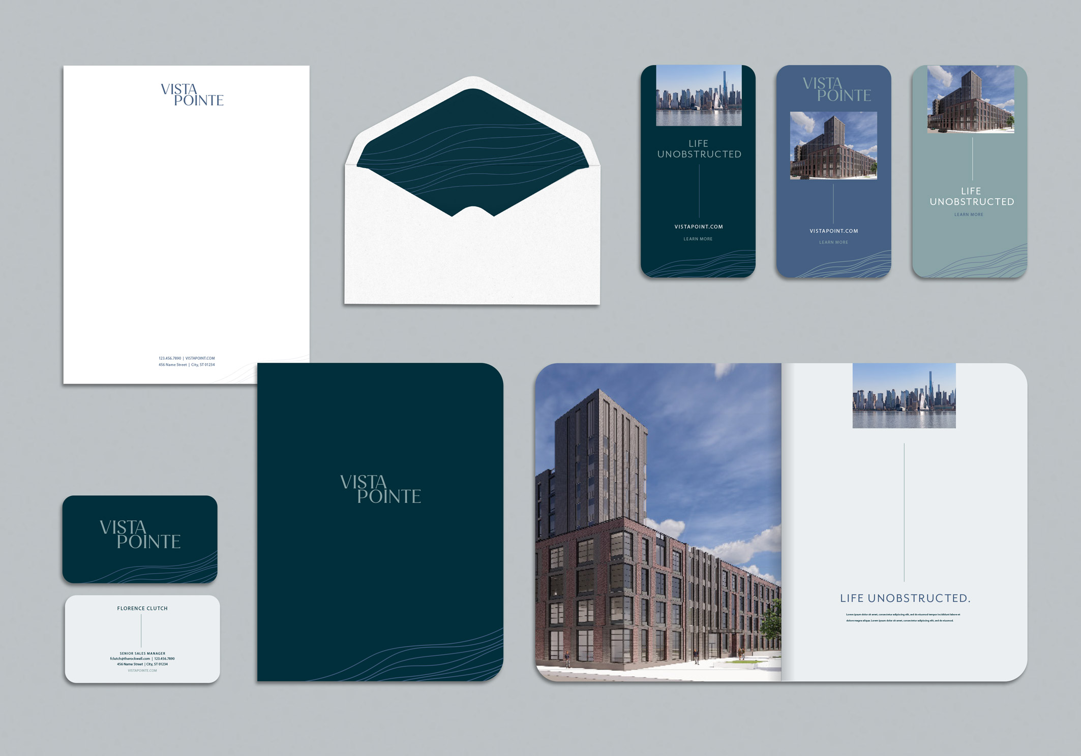 Vista Pointe — brand identity and marketing website